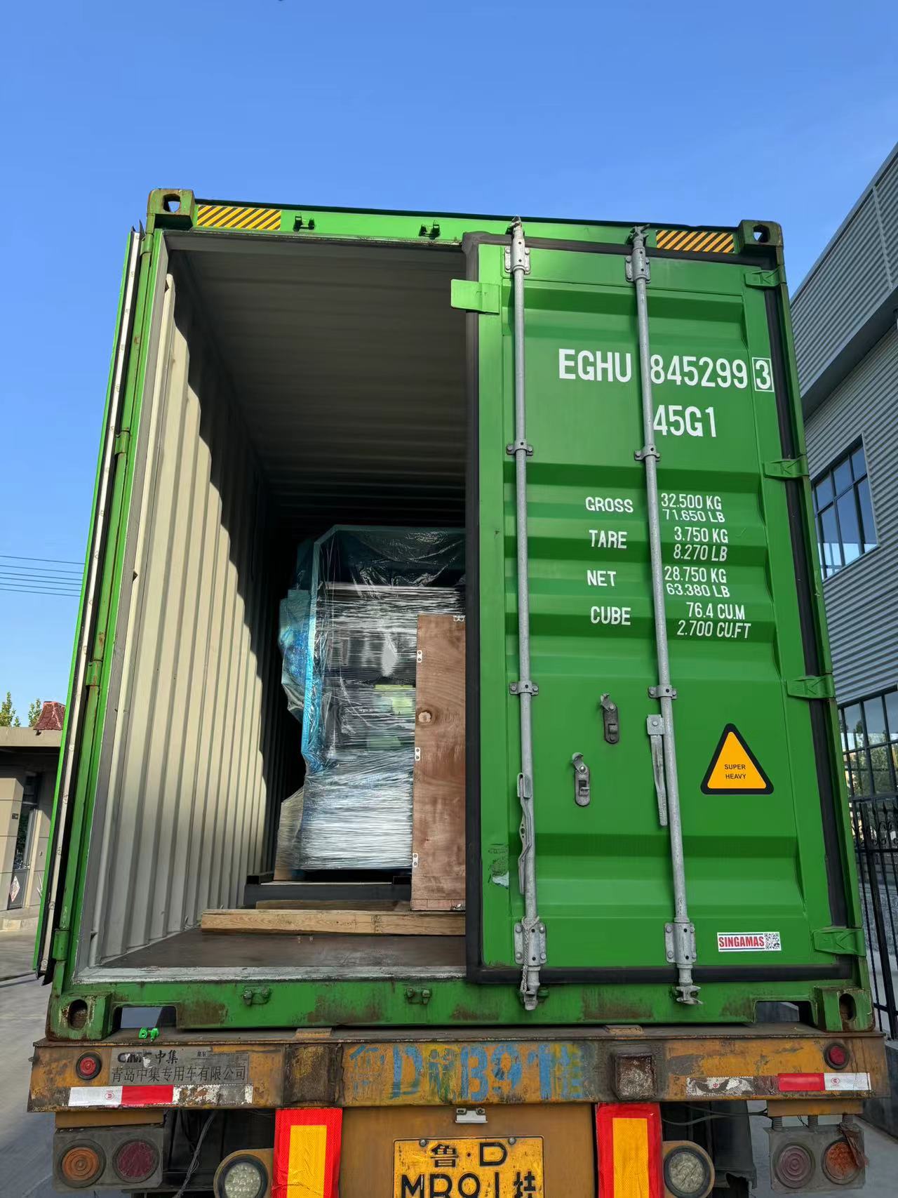 ALCK6150x1000 CNC Токарный станок отправлен в Мексику