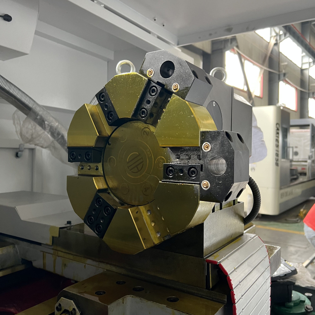 Новый горизонтальный токарный станок с ЧПУ для нарезания резьбы труб CK6150 с управлением Fanuc